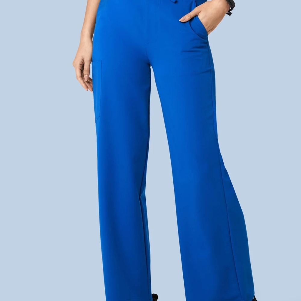 Mandala wide Leg scrub pants